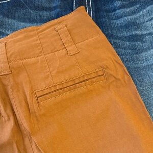 Anthropologie MAEVE Naomi Wide Leg Pants in Golden Tan Camel